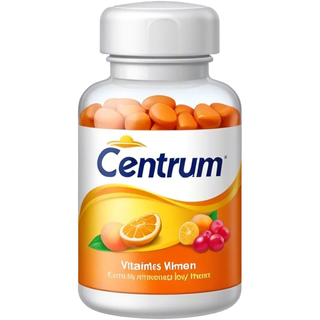 Centrum vitamins women emoji