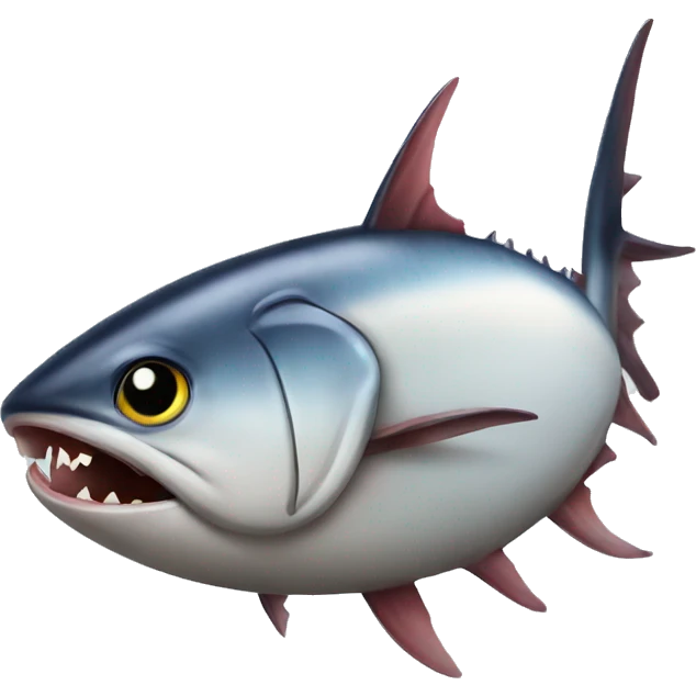 Gross tuna emoji