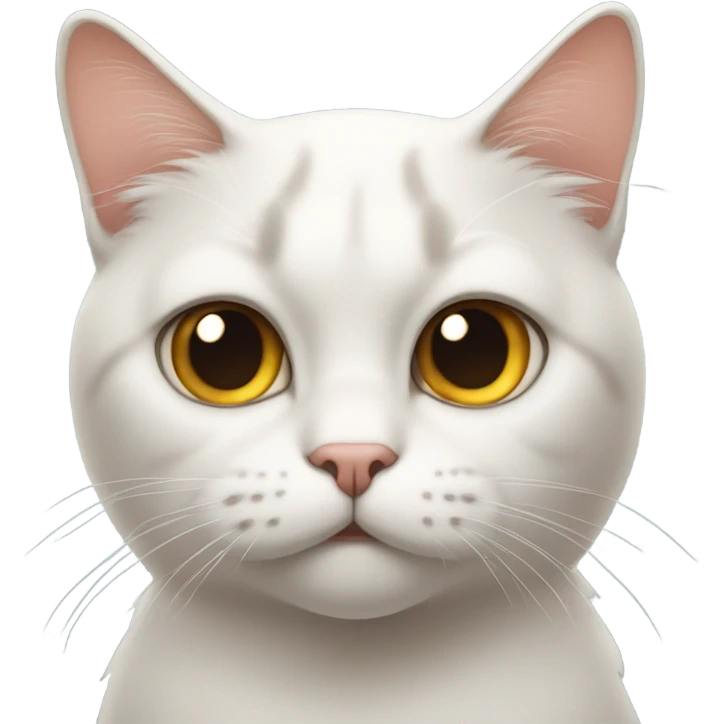 Side eye cat emoji