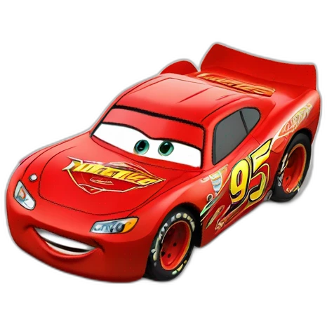 Cars 95 Lightning McQueen emoji
