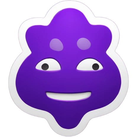 cards purple colors with text emoji