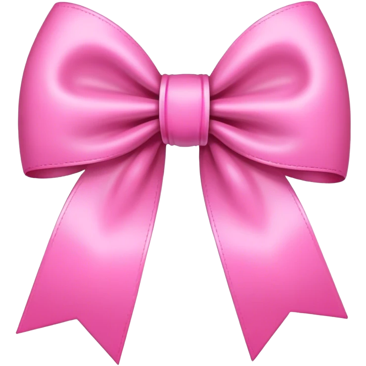pink bow emoji