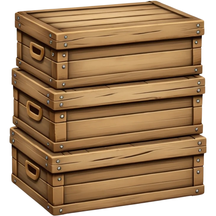 three boxes emoji