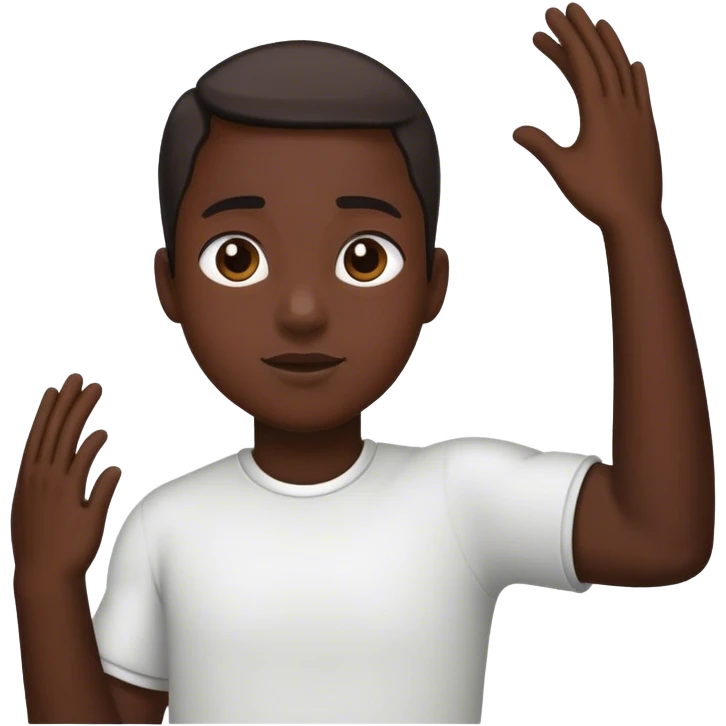 Shoulder raise  emoji