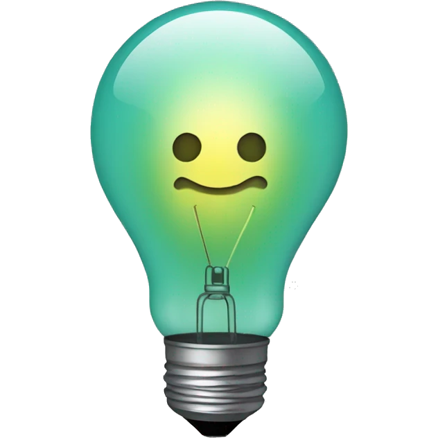 Light bulb emoji