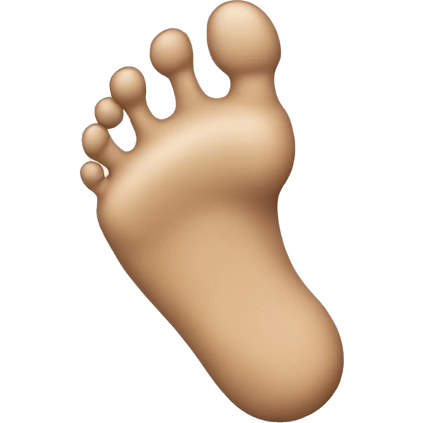 foot emoji