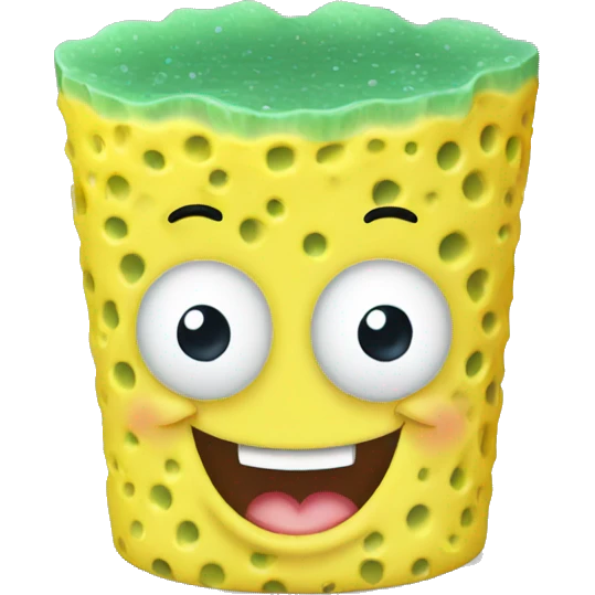 cute baby sponge bob emoji