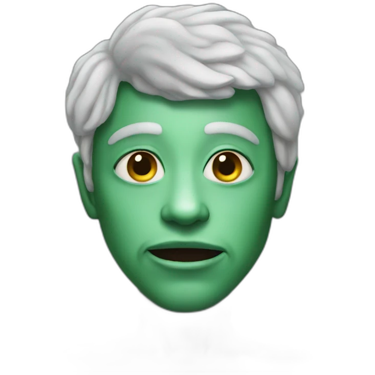 Alien human style emoji
