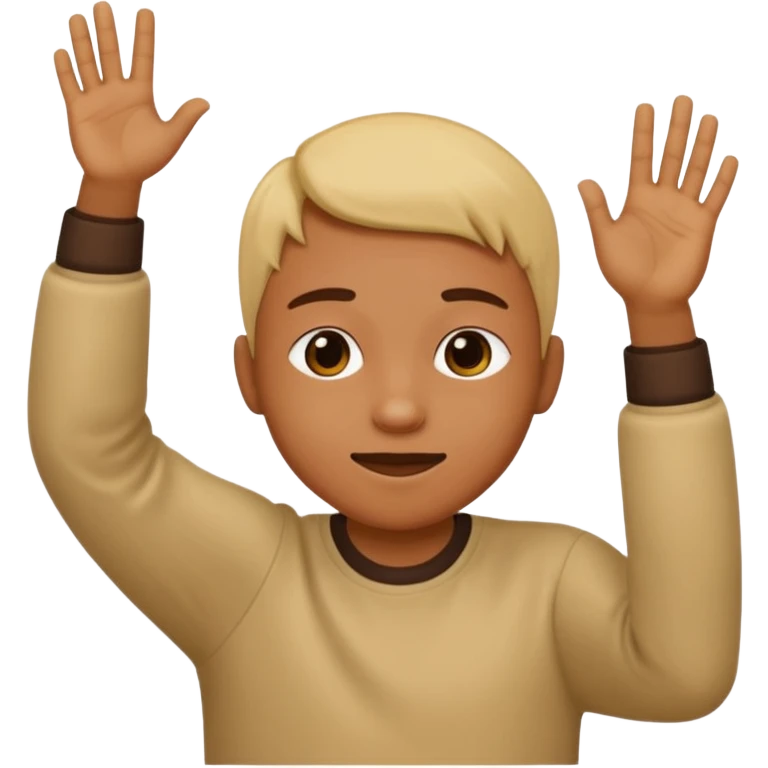 Emoji doing a 🙂‍↕️ and a dab at the same time emoji