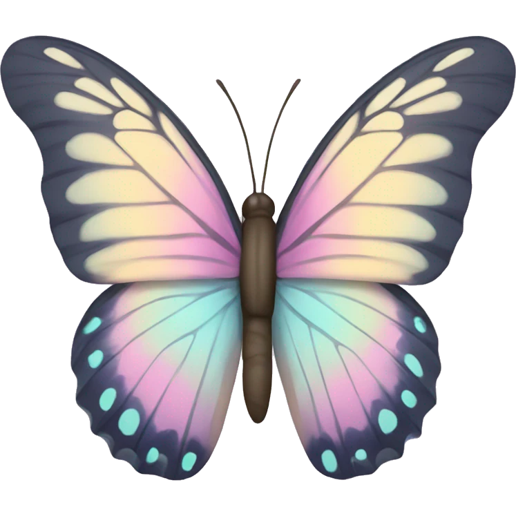 pastel butterfly emoji emoji