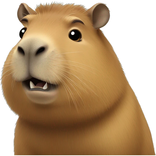 Capybara emoji