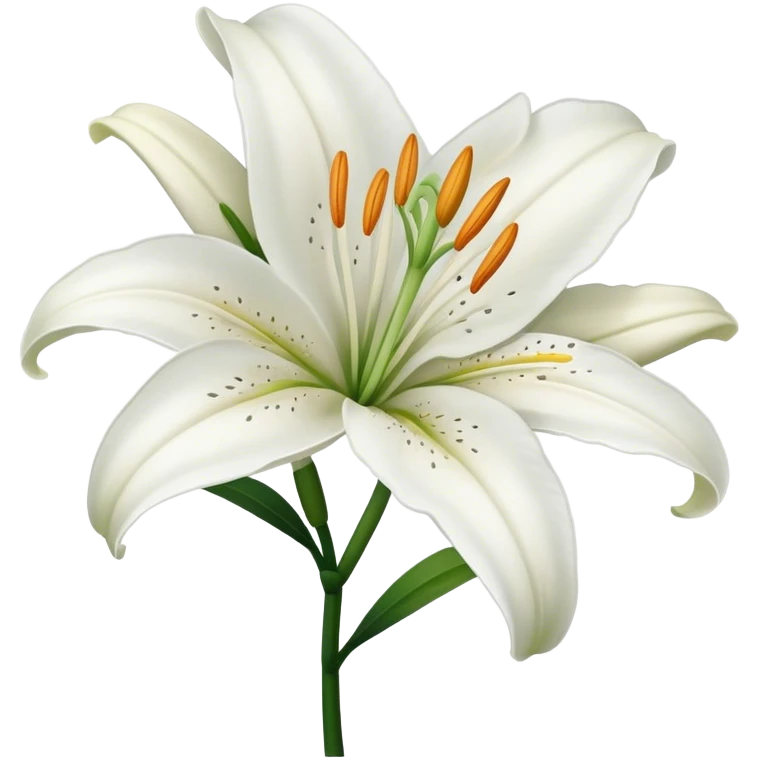 lily flower emoji