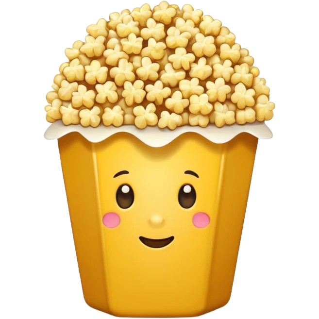 PooCorn ball emoji