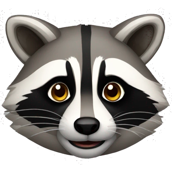 raccoon emoji