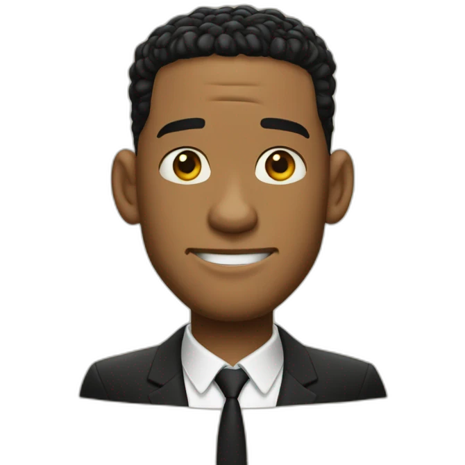 will smith in MIB emoji