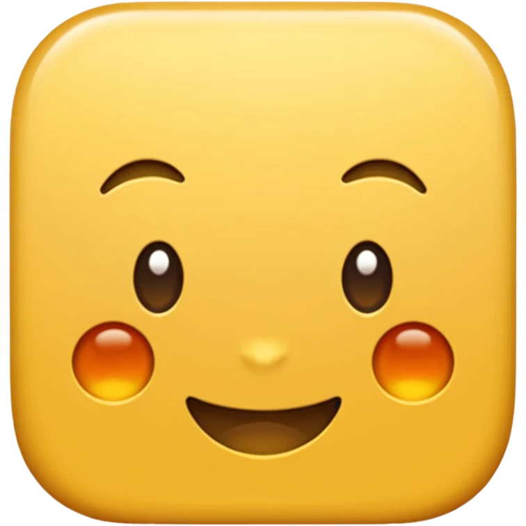 크기 80*80px의 빨간색 네모 emoji