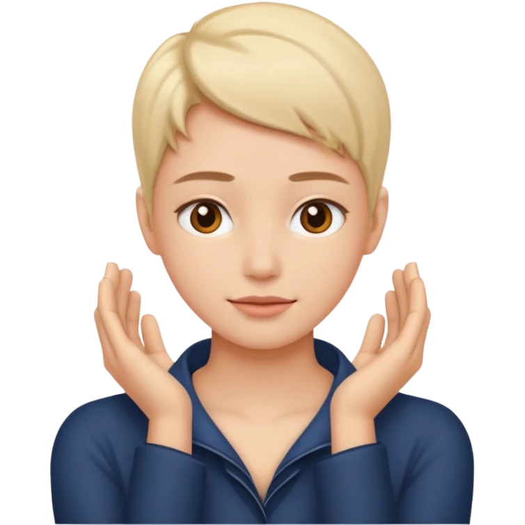 no like one with their hands around their neck emoji