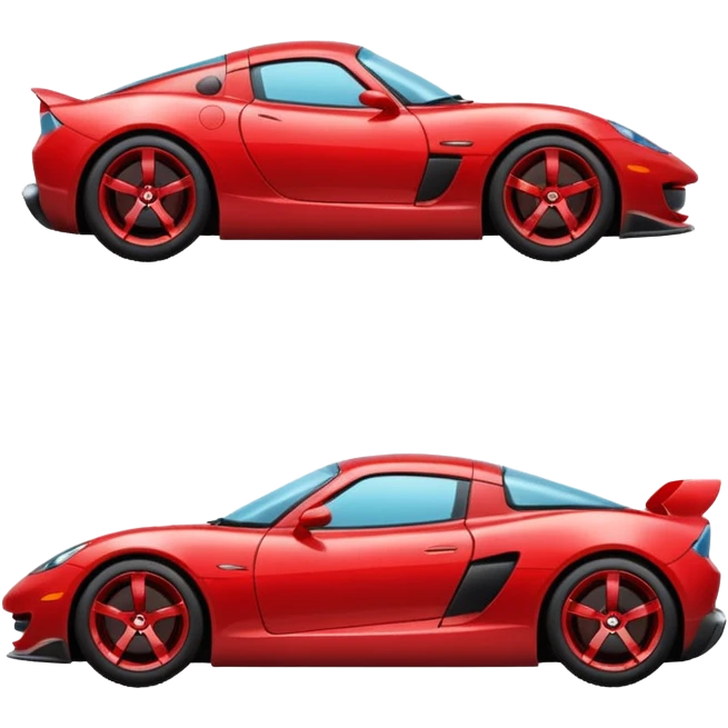 sports car emoji