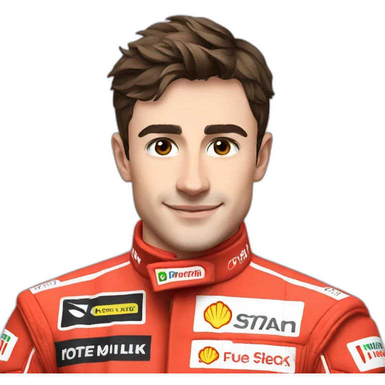 Charles Leclerc f1 driver From head to toe emoji