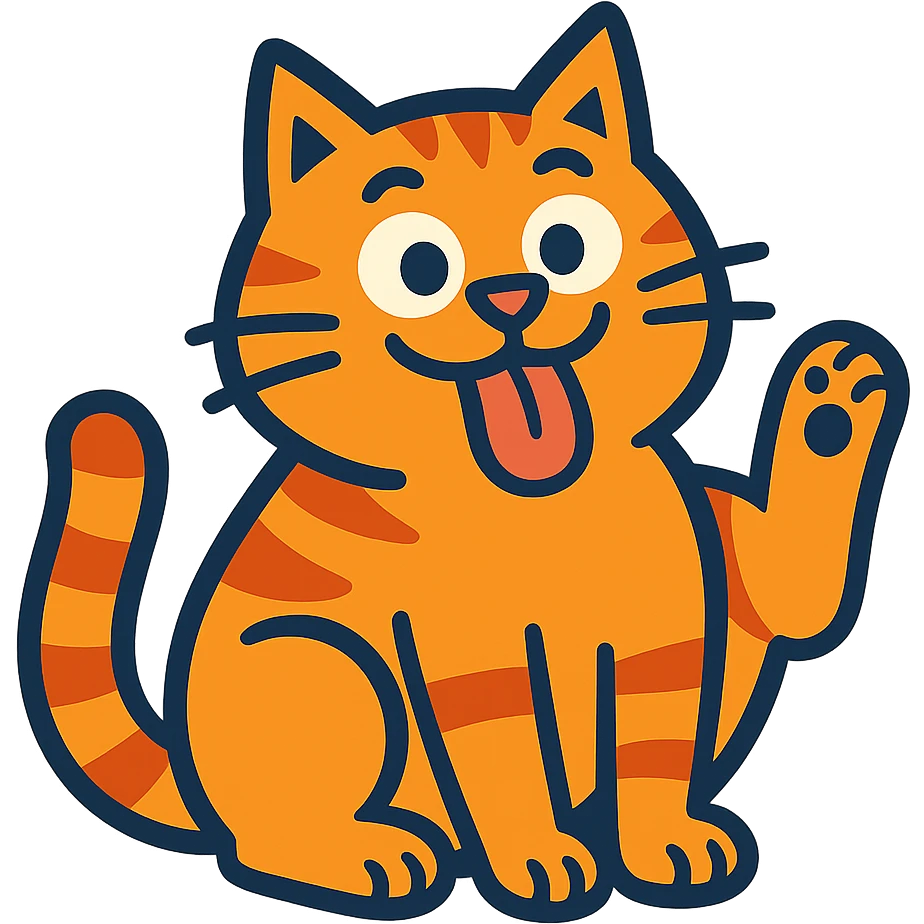 silly cat emoji