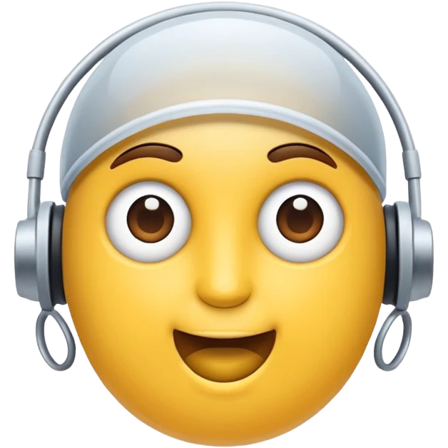 Beyaz kulaklık  emoji