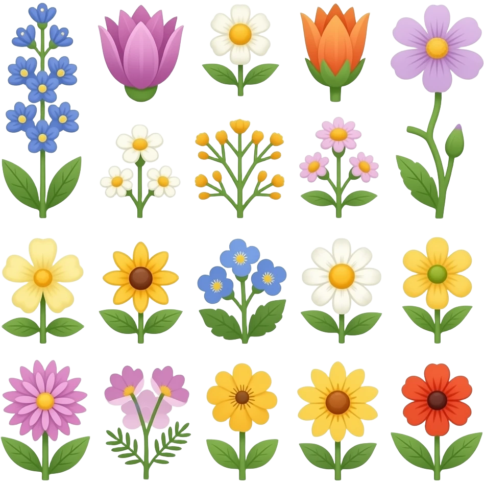 Fiori emoji