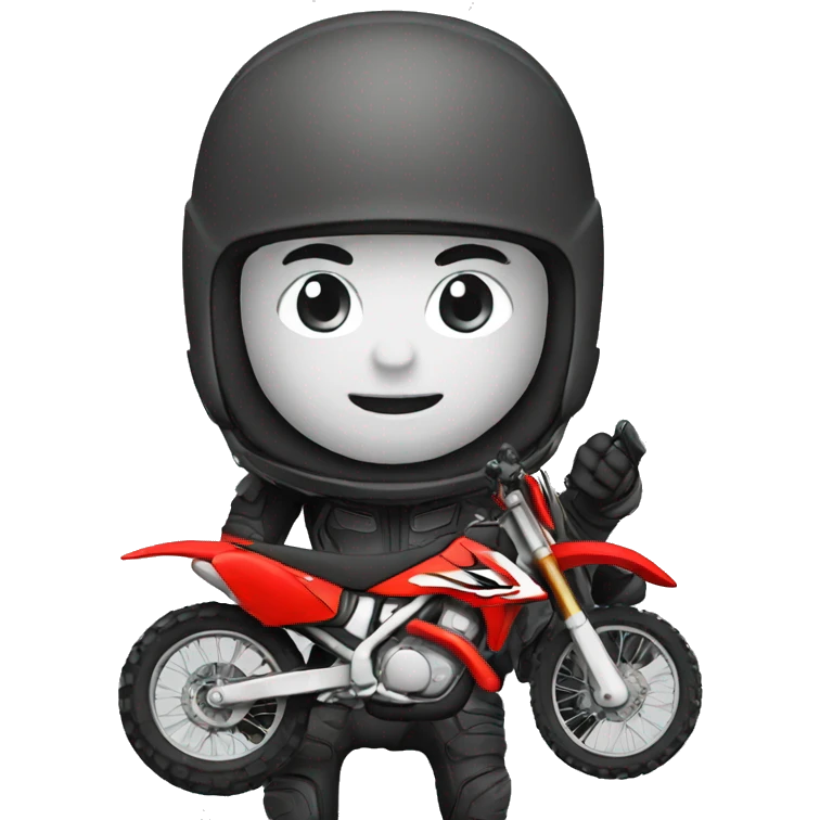 Moto cross  emoji
