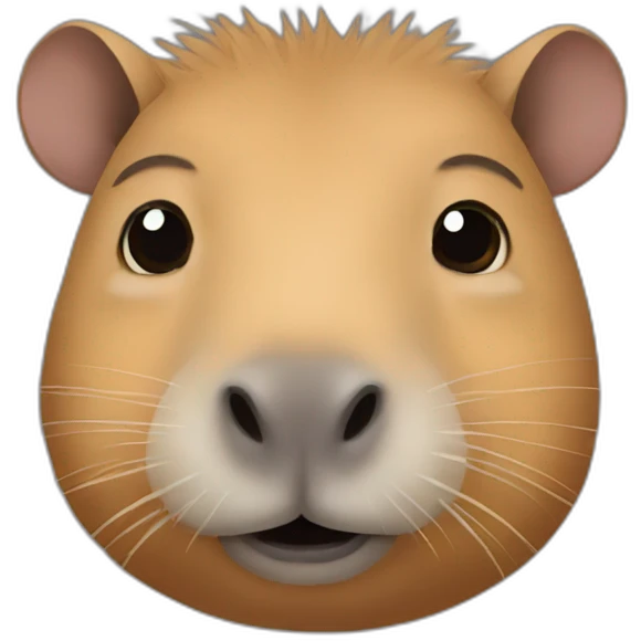 A capybara emoji