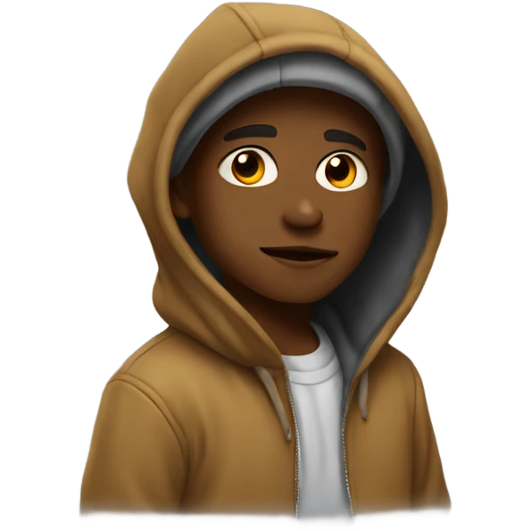 cool boys in hoodies emoji