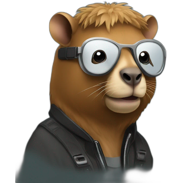 dj-capibara emoji