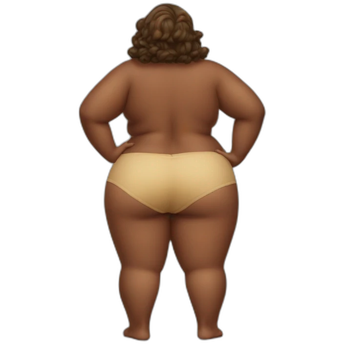 big juicy bottom emoji