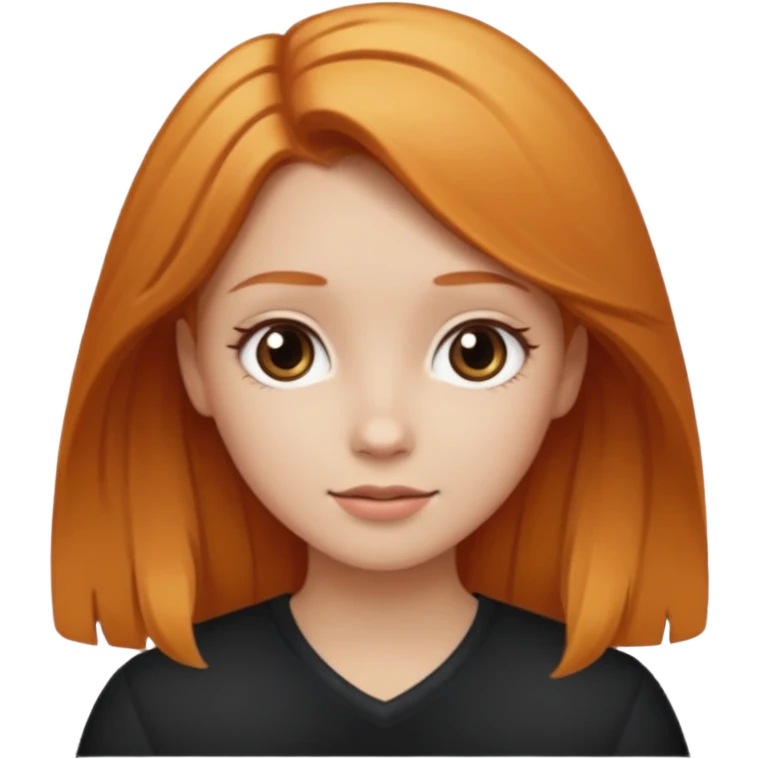 Make one girl with blonde hair and a second girl with ginger hair and one with brown hair  emoji