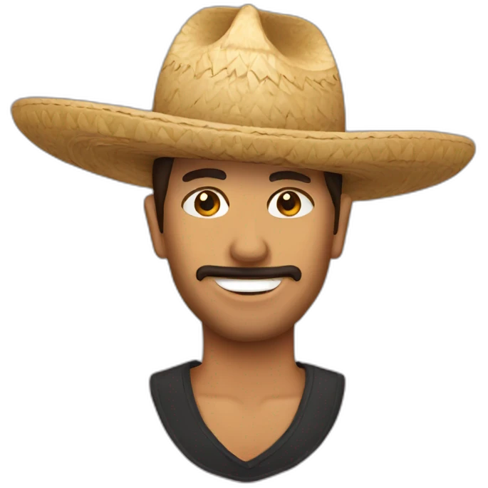 sombrero emoji emoji