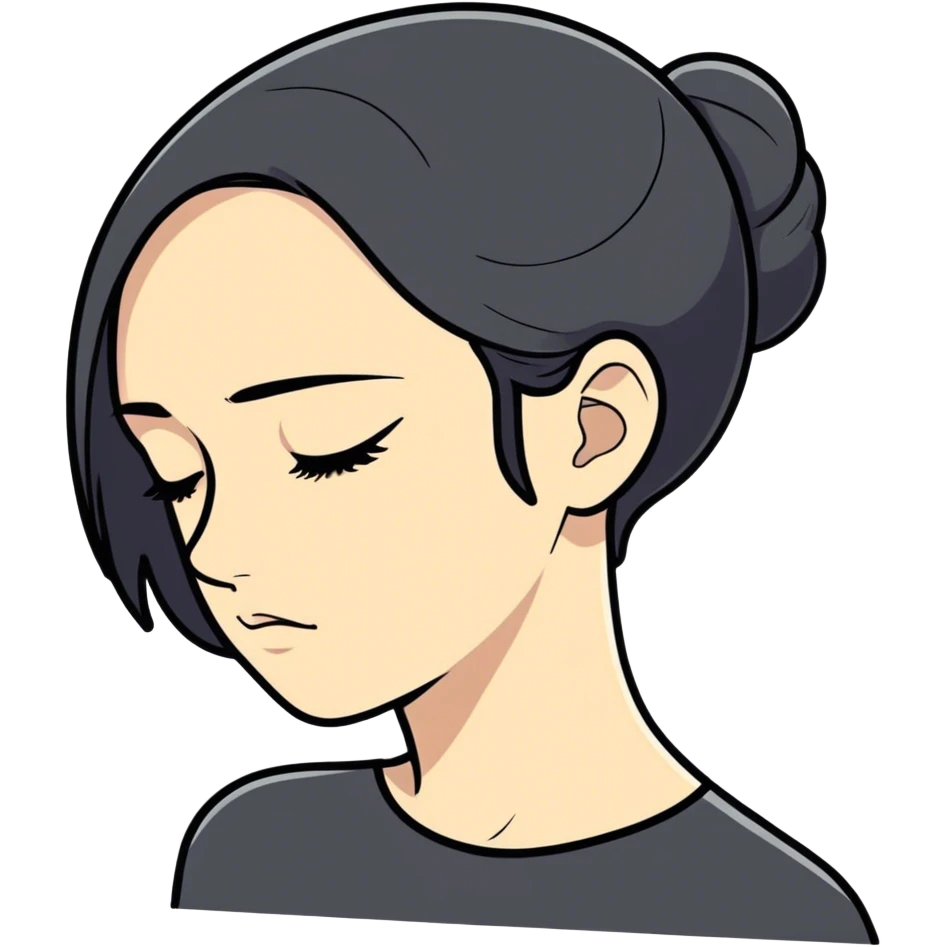 Sad woman emoji