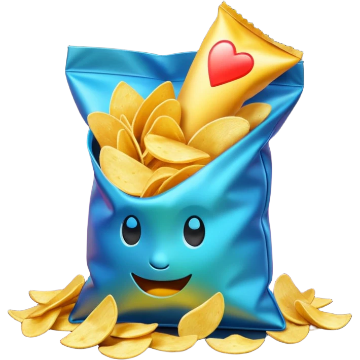 chips bag emoji