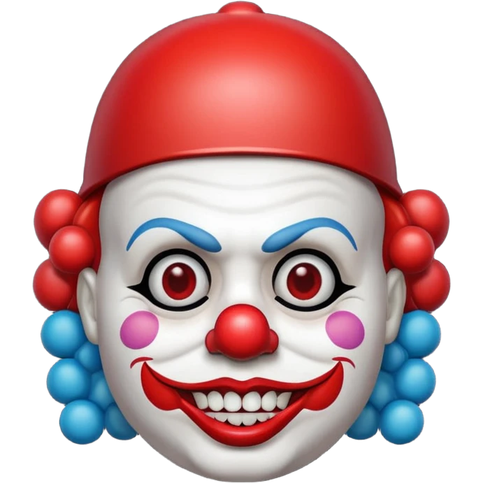 Darth Vader dressed as clown emoji   emoji