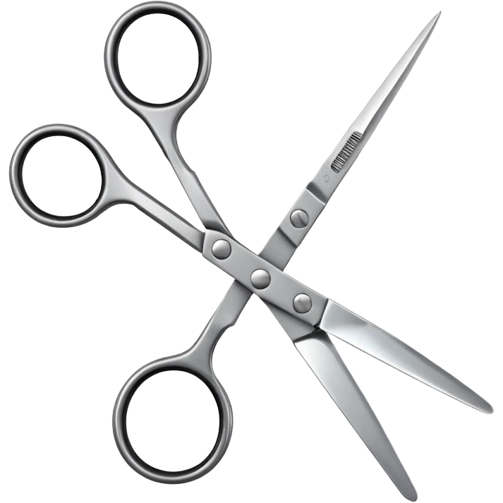 hairdressers scissors emoji