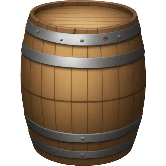 wooden barrel emoji