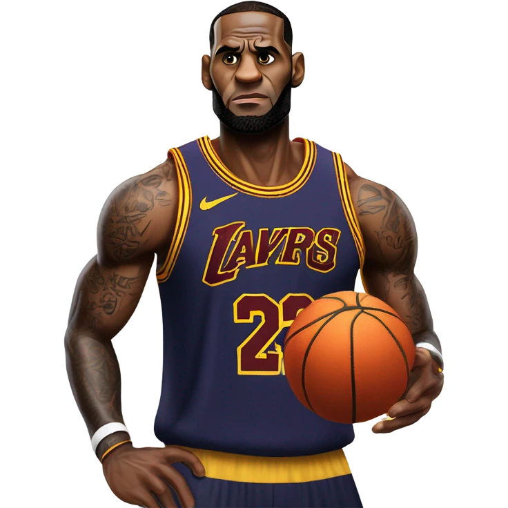 LeBron James emoji