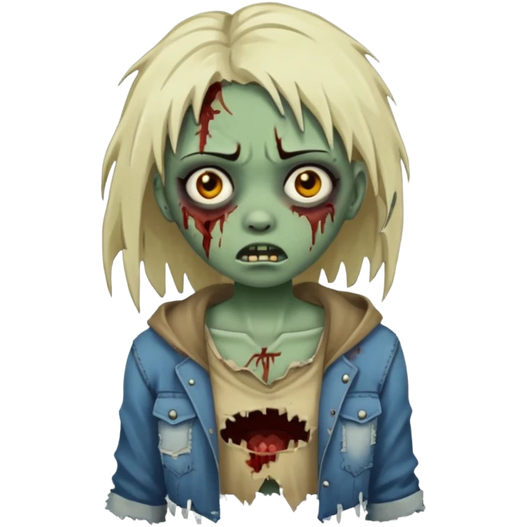 zumbi girl emoji