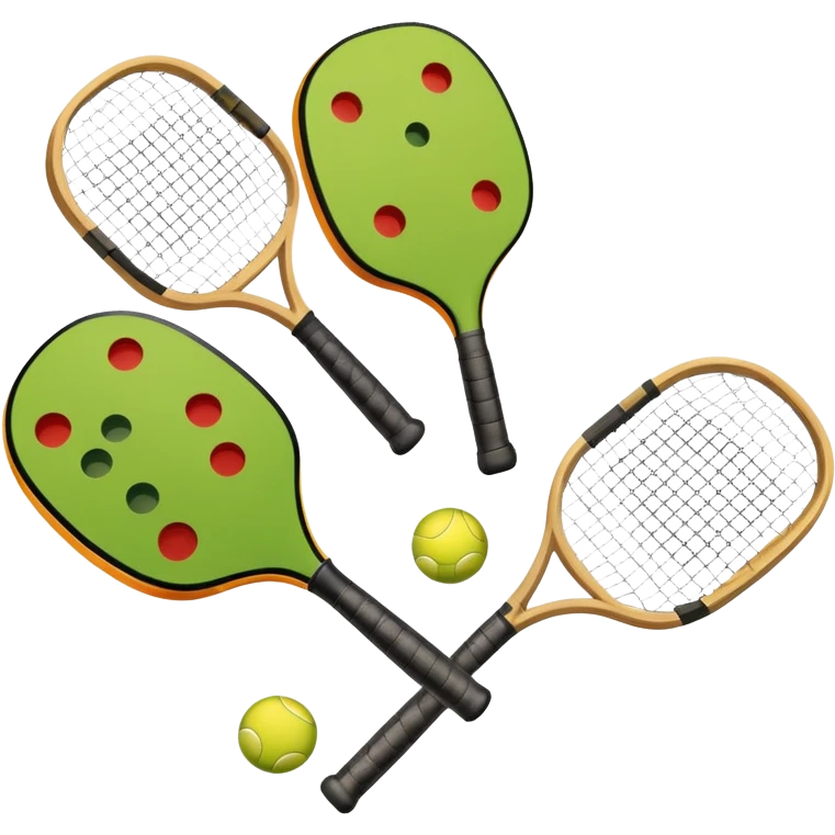 famous pickle ball rackets emoji