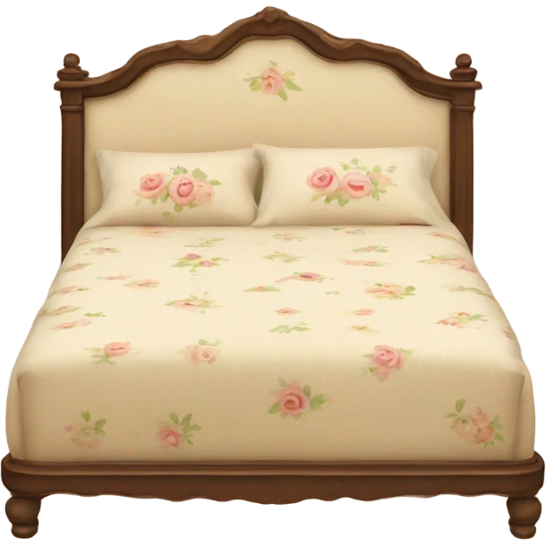 vintage aesthetic bed emoji