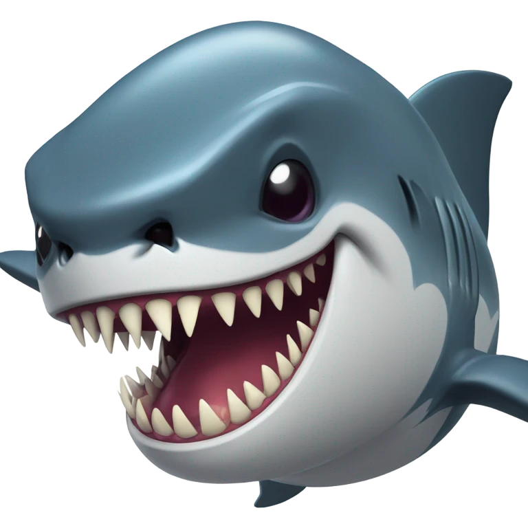 freaky shark emoji
