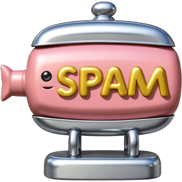  paris art city SPAM meat jeff koons style sculpture arty landscape  emoji