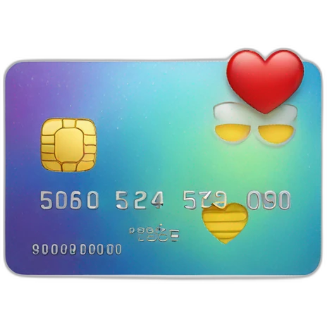 credit-card-love emoji