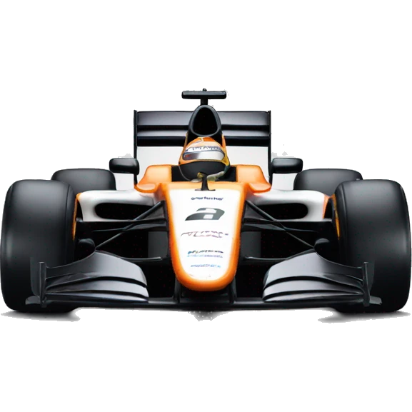 McLaren formula 1 car emoji
