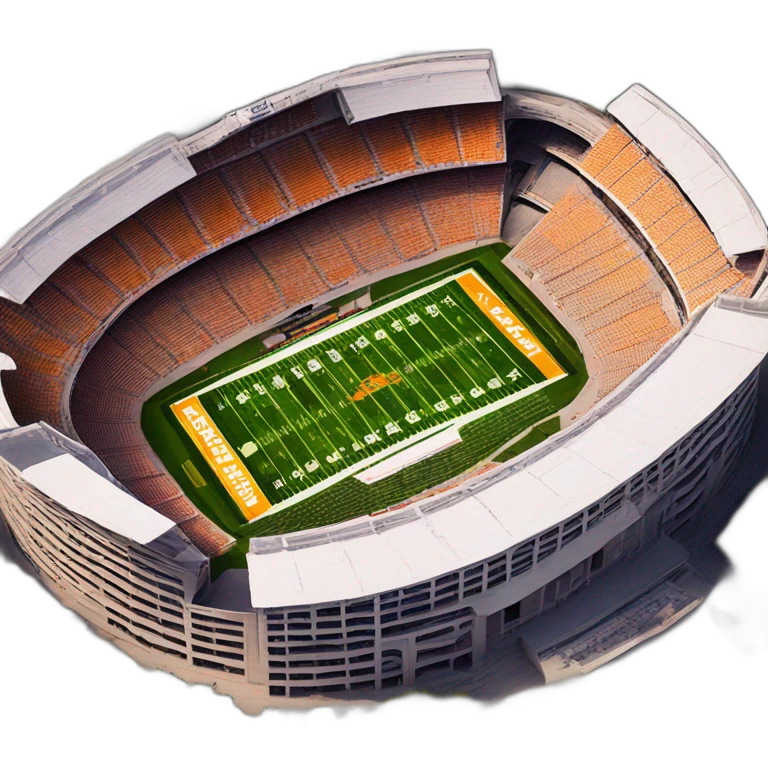 checker neyland stadium emoji