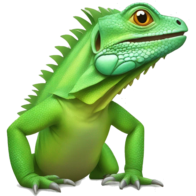 Iguana emoji