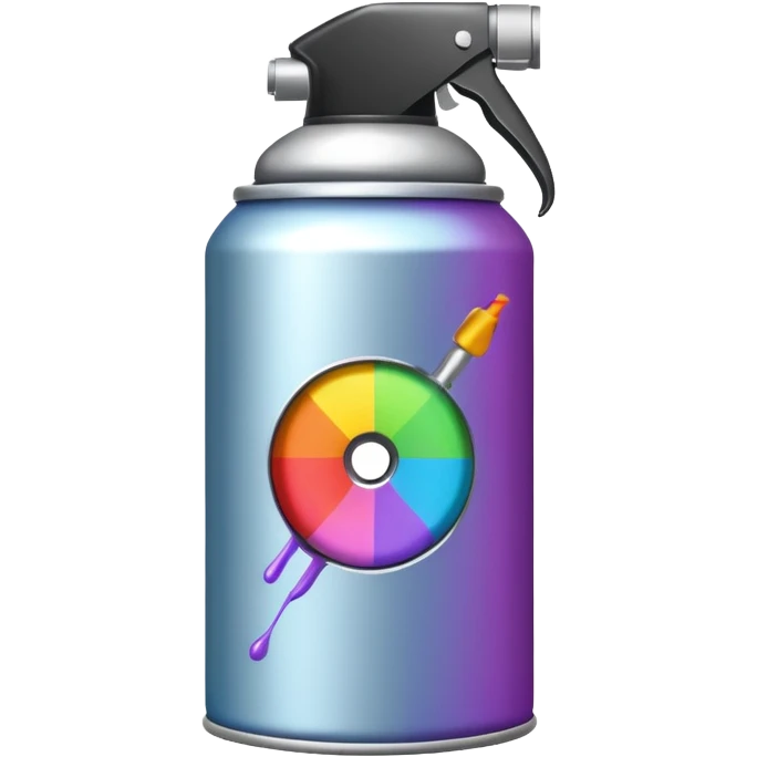 bombe de peinture emoji