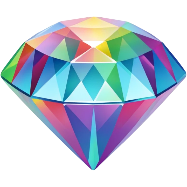 Rainbow Diamond emoji